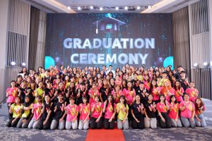 Read more about the article แสดงความยินดีกับบัณฑิตที่สำเร็จการศึกษา บริษัท Watsons